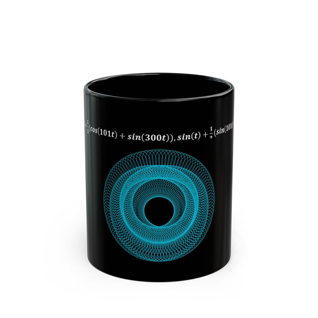Cosmic Spirograph Bloom Mug